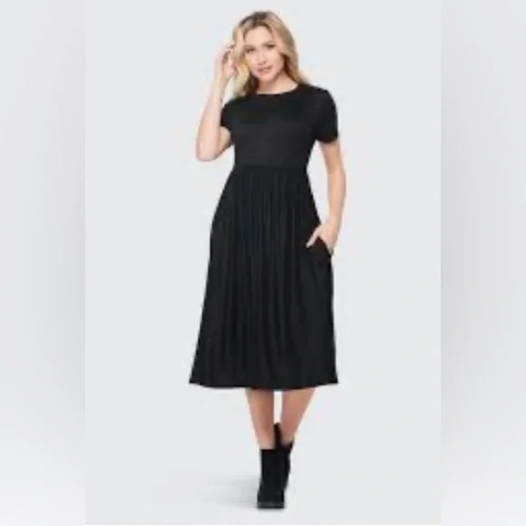 Lunajany Black Dress NWT Size XL - Picture 1 of 7